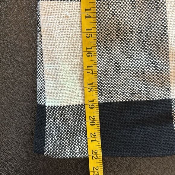 Zara Women jacket ( Zara Spain 🇪🇸) Cropped Checkered Black/White size medium - Picture 8 of 9